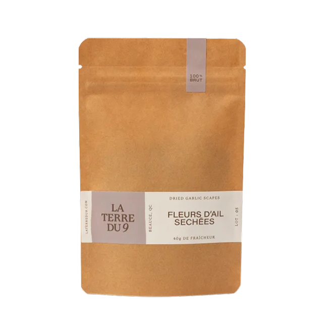 Fleurs d'ail séchées