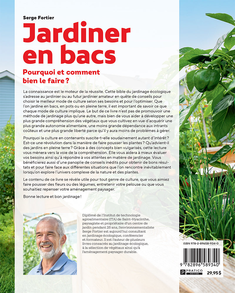 Jardiner en bacs - Serge Fortier - 2022