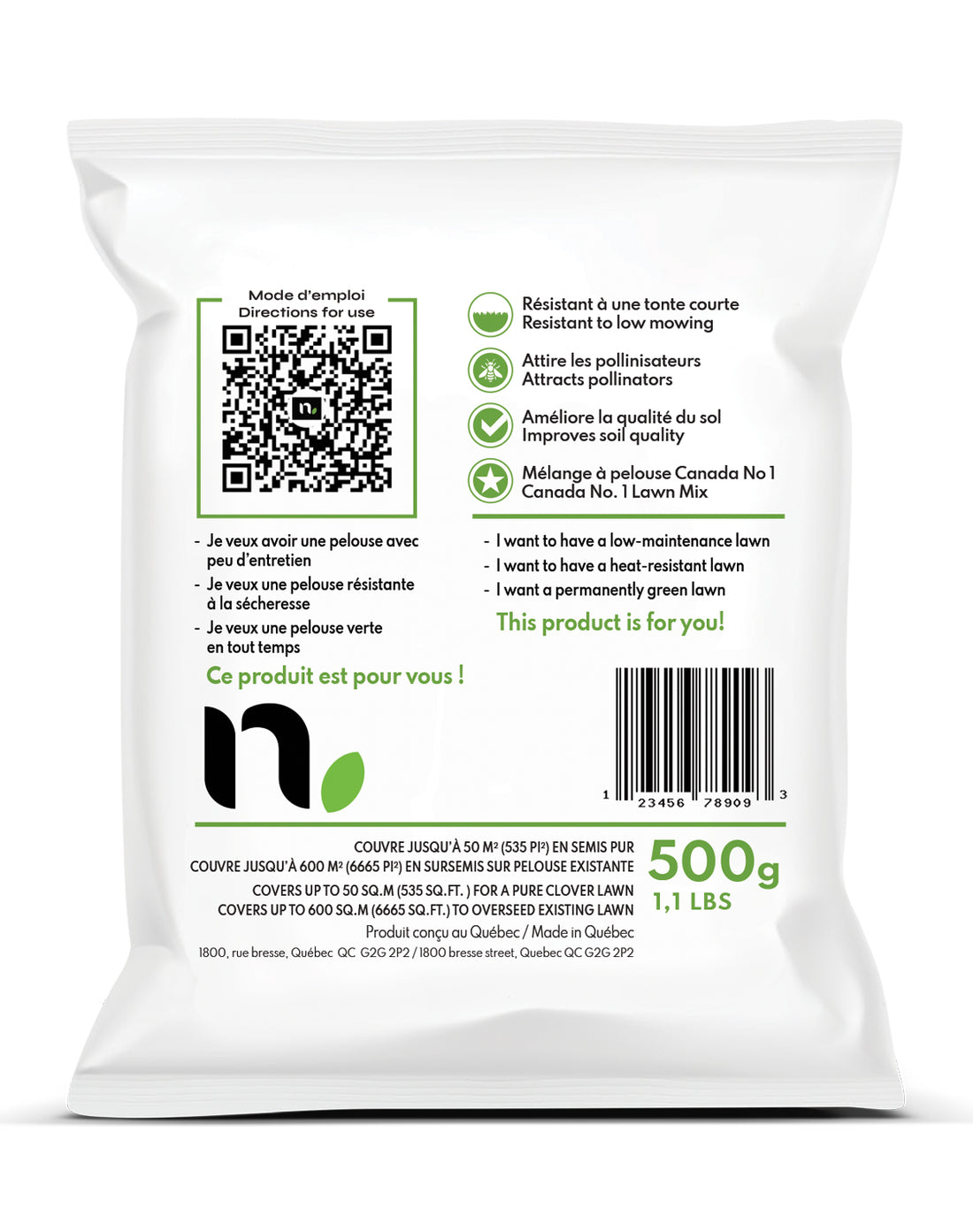 Trèfle micro pipolina Neosol 500 g