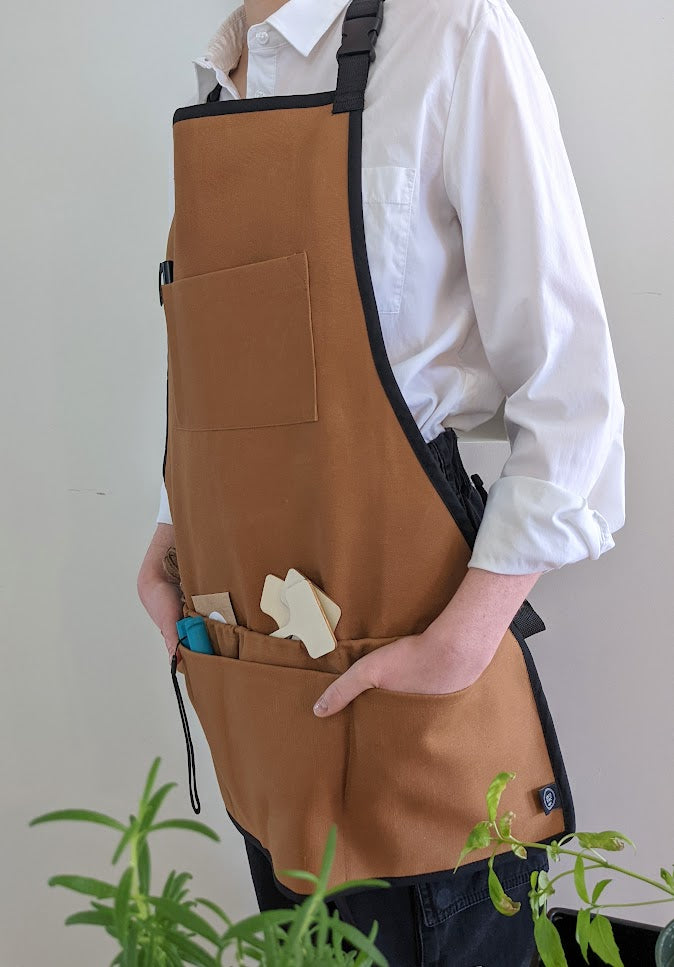 Tablier long de jardinage