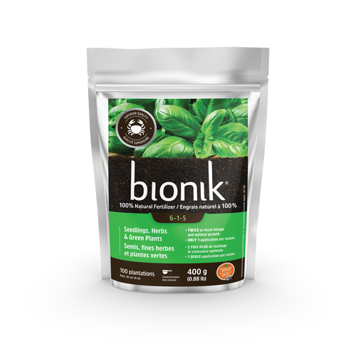 Engrais BIONIK Semis, fines herbes et plantes d'intérieur