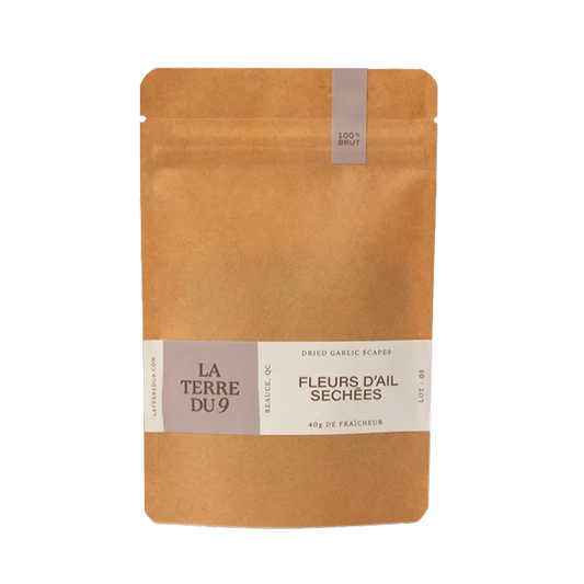 Fleurs d'ail séchées