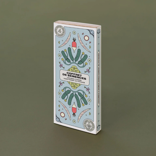 Coffret de semences - Collection Légumes à semer directement au potager