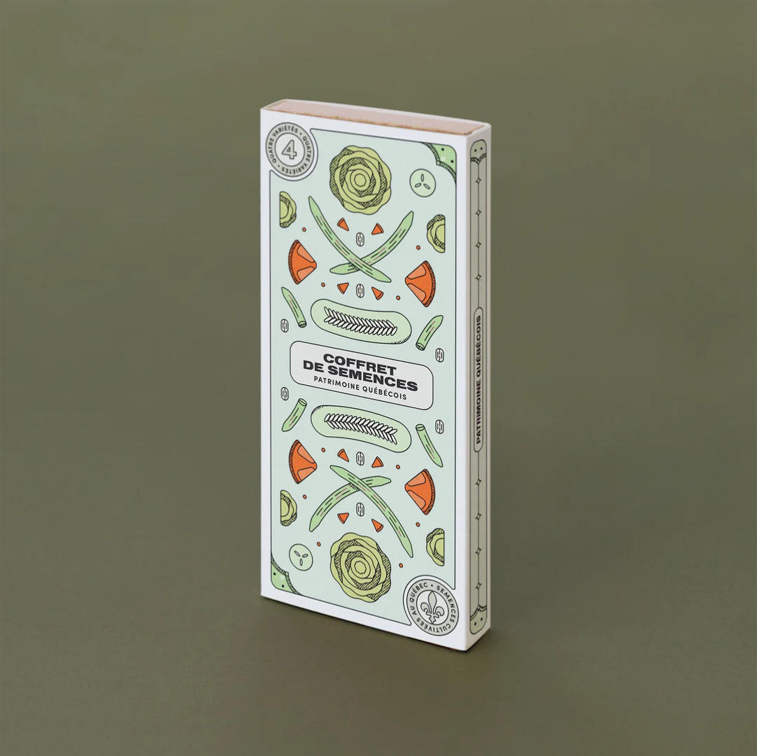 Coffret de semences - Collection patrimoine québécois #4