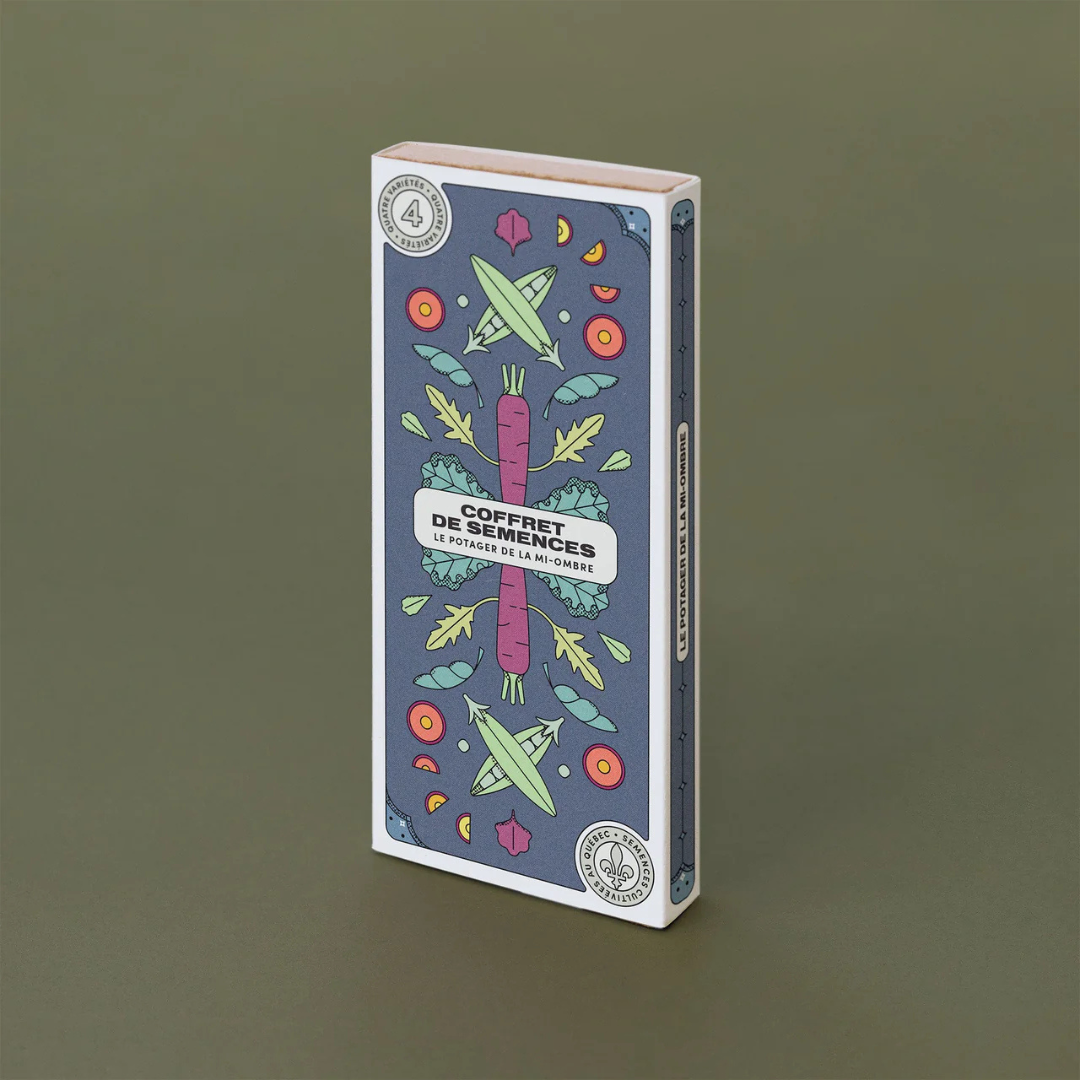 Coffret de semences - Collection potager de la mi-ombre