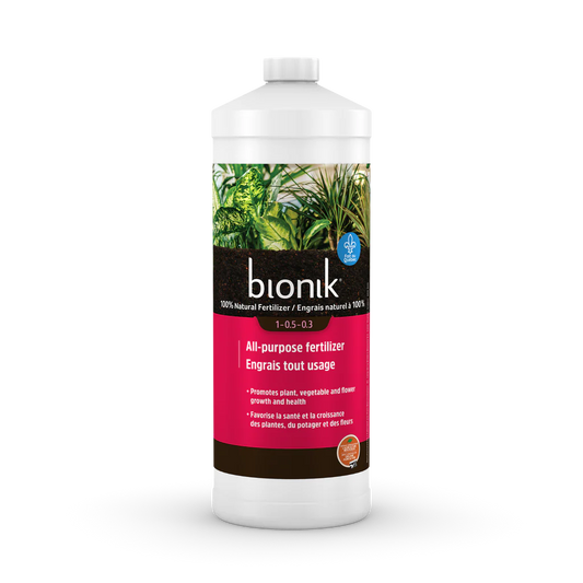 Engrais liquide biologique Bionik Tout usage 1-0,5-0,3