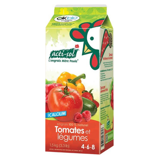 Acti-sol Tomates et légumes 4-6-8 (1,5 kg)