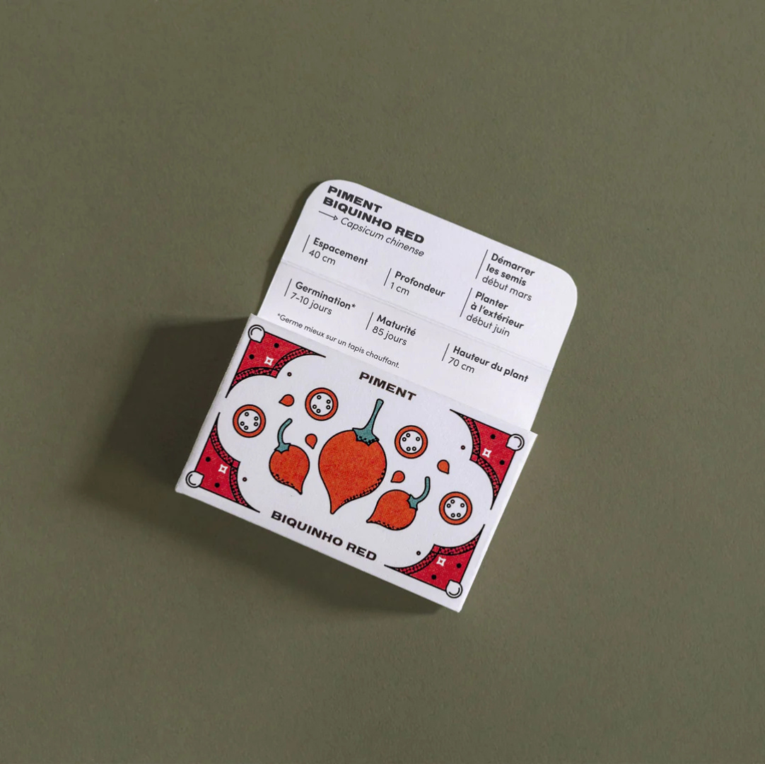 Coffret de semences - Collection de piments