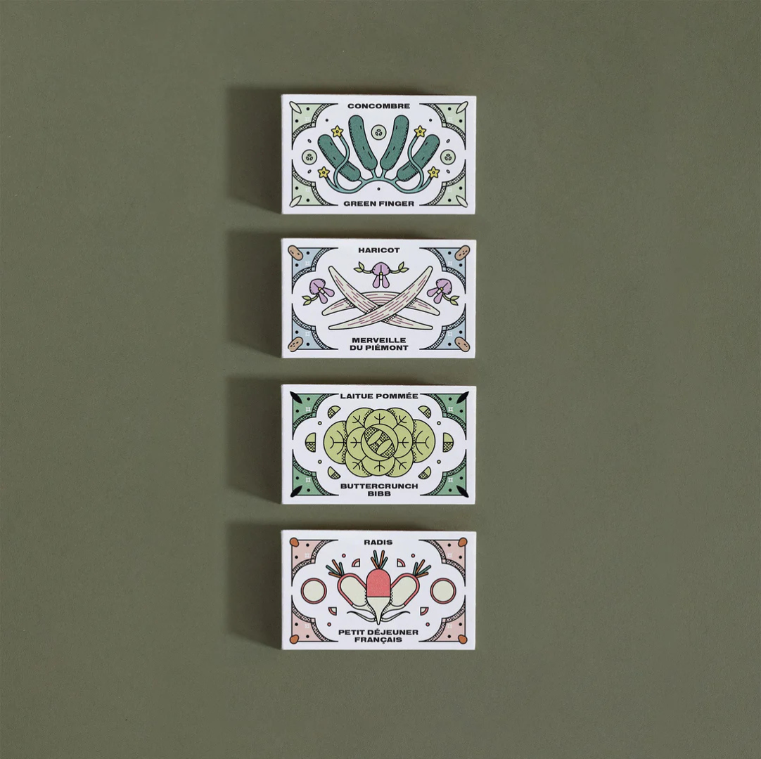 Coffret de semences - Collection Légumes à semer directement au potager