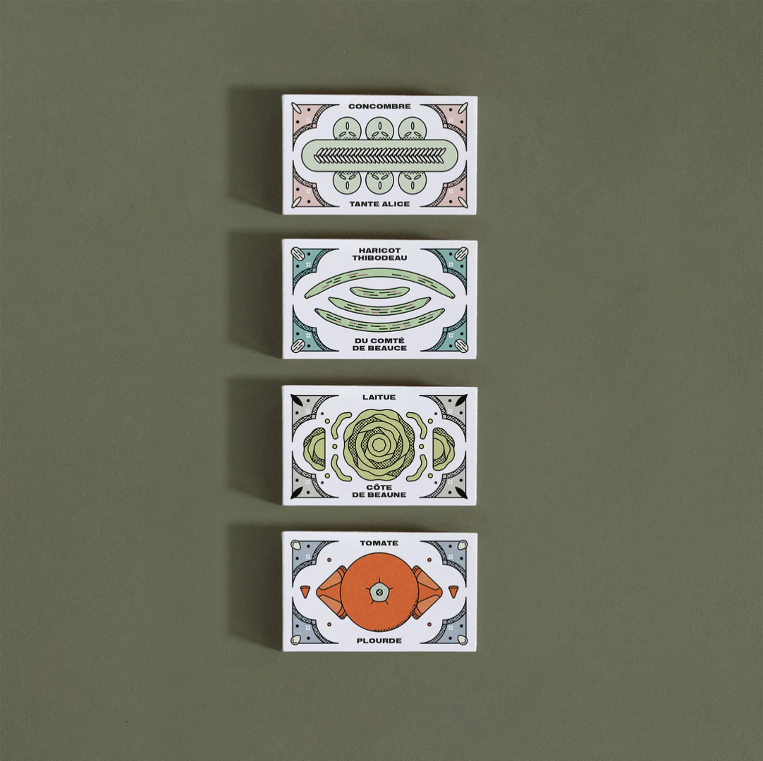 Coffret de semences - Collection patrimoine québécois #4