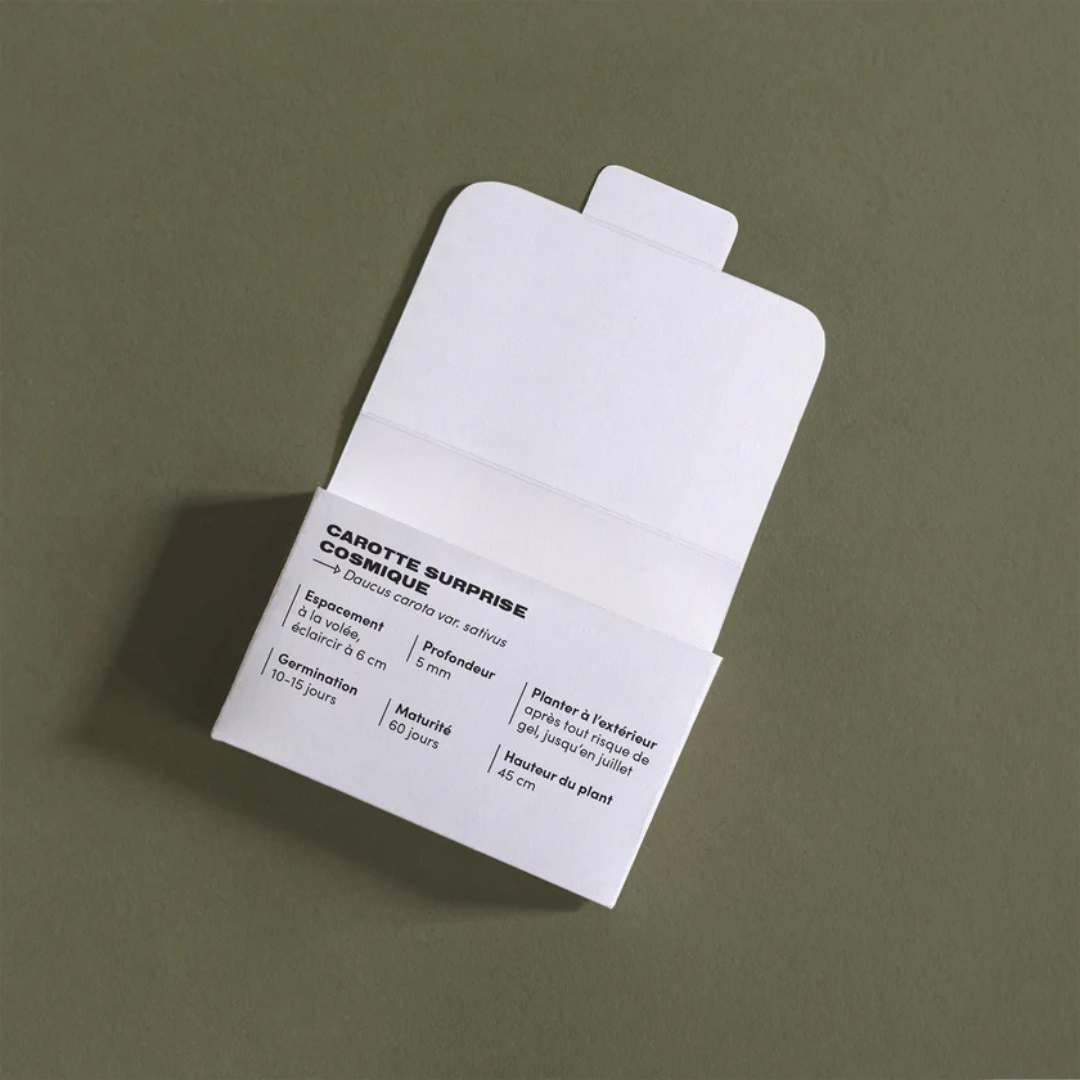 Coffret de semences - Collection potager de la mi-ombre