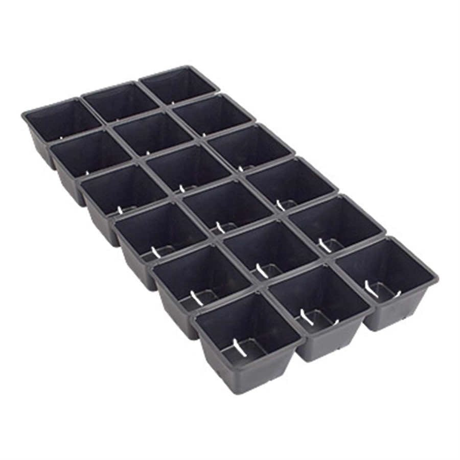 18 cellules détachables