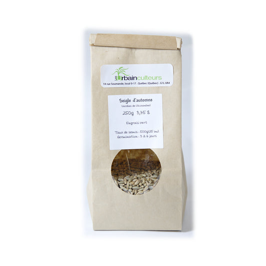 Sac de 250g d'engrais vert Seigle d'automne