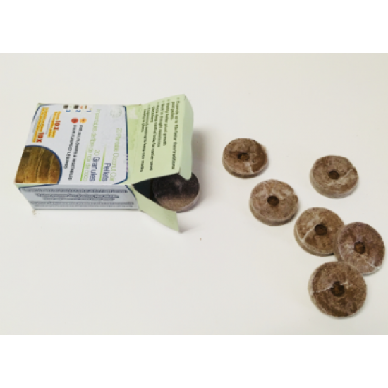 Pastilles de fibres de noix de coco