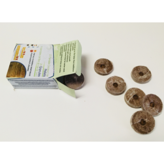 Pastilles de fibres de noix de coco