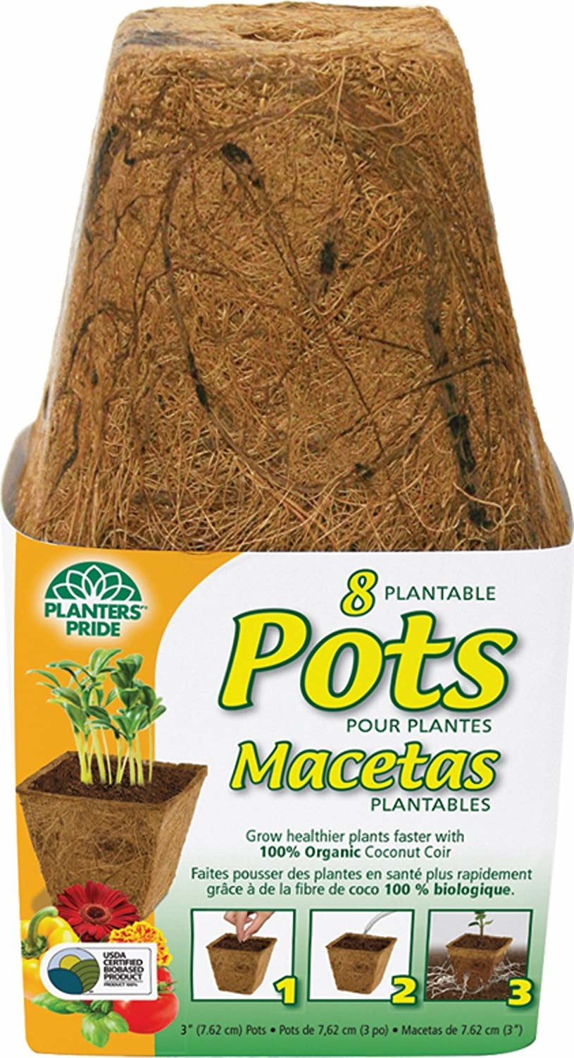 Pot 3'' en fibre de coco