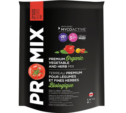 Terreau Premium pour légumes et fines herbes PROMIX