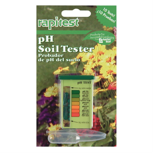 Testeur de pH pour le sol (10 tests)