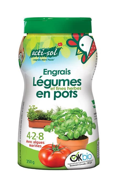 Petit pot de 350g de fumier de poule.