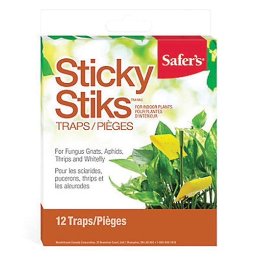 Sticky Sticks Piège collant jaune
